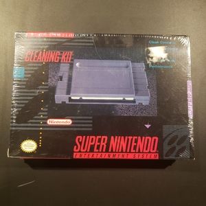 Factory sealed SNES cleaning kit